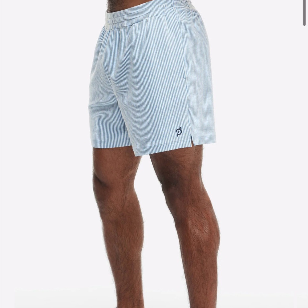 Peloton 6” Unlined Seersucker Short